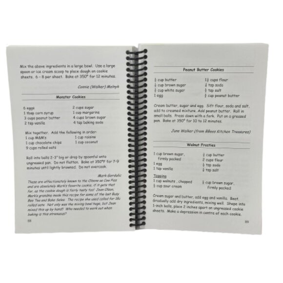 2010 Cookbook Brookville Family Favorites Brookville Community League Alberta - Picture 13 of 16